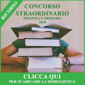 Ricorso concorso straordinario 2018