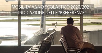 MOBILITA’ anno scolastico 2020 2021