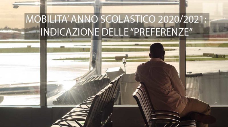 MOBILITA’ anno scolastico 2020 2021