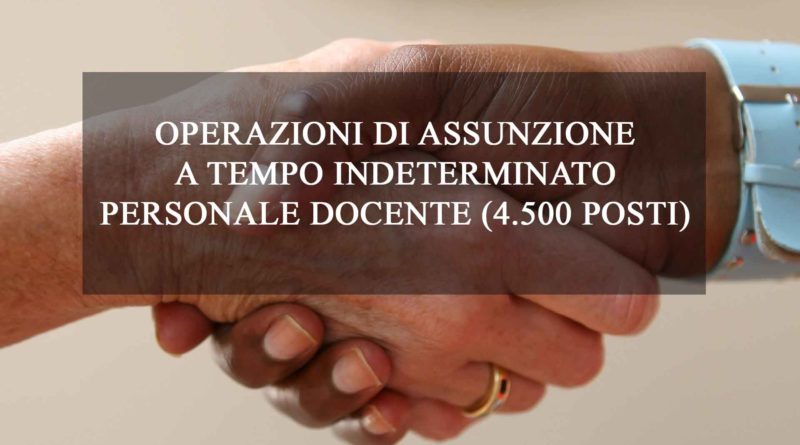 assunzione a tempo indeterminato