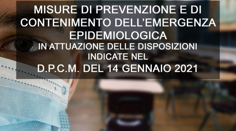 misure di prevenzione e contenimento