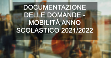 ﻿DOCUMENTAZIONE DELLE DOMANDE