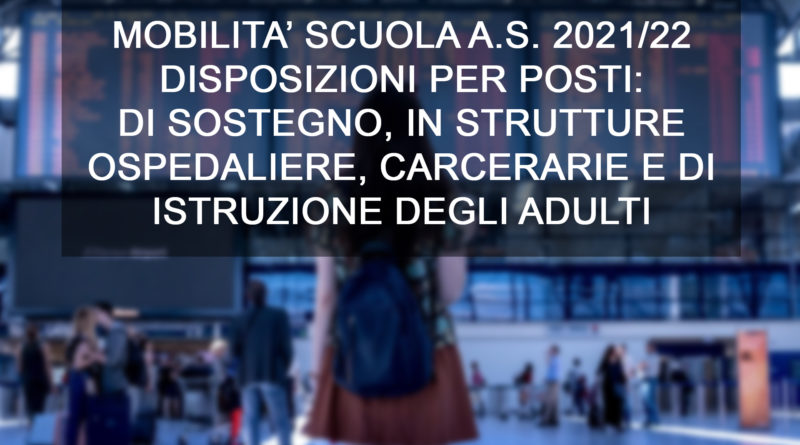 ﻿MOBILITA’ SCUOLA