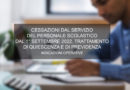 CESSAZIONI DAL SERVIZIO DEL PERSONALE