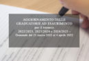 AGGIORNAMENTO DELLE GRADUATORIE AD ESAURIMENTO