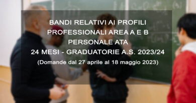 BANDI CONCORSO PERSONALE ATA