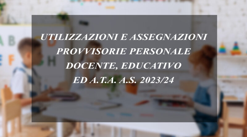 UTILIZZAZIONI E ASSEGNAZIONI PROVVISORIE PERSONALE DOCENTE.jpg