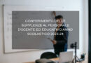 CONFERIMENTO DELLE SUPPLENZE AL PERSONALE DOCENTE ED EDUCATIVO