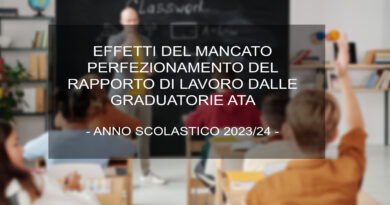 RINUNCIA ALL’INCARICO NOMINE IN RUOLO PERSONALE ATA