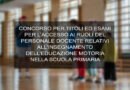 DOCENTE RELATIVI ALL'INSEGNAMENTO DELL'EDUCAZIONE MOTORIA