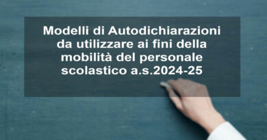 Modelli di Autodichiarazioni