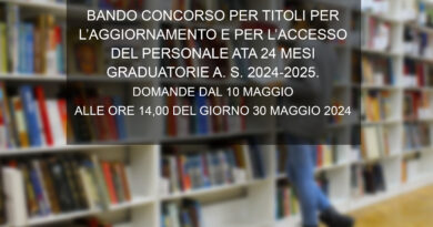 BANDO CONCORSO ATA