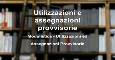 Utilizzazioni e assegnazioni provvisorie
